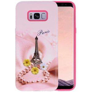 3D Print Hard Case - Hoesje Geschikt voor Samsung Galaxy S8 Plus Paris