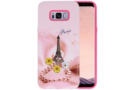 BAOHU 3D Print Hard Case - Hoesje Geschikt voor Samsung Galaxy S8 Plus Paris