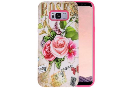 3D Print Hard Case voor Galaxy S8 Plus Roses