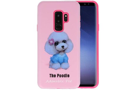 BAOHU 3D Print Hard Case - Hoesje Geschikt voor Samsung Galaxy S9 Plus The Poodle