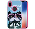 BAOHU 3D Print Hard Case - Hoesje Geschikt voor iPhone X I Look