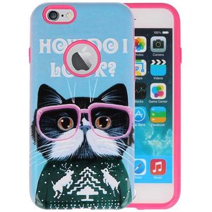 BAOHU 3D Print Hard Case - Hoesje Geschikt voor iPhone 6 I Look