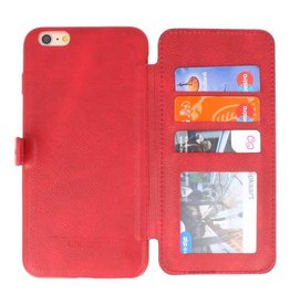 BAOHU Back Cover Book Design Hoesje voor iPhone 6 Plus Rood