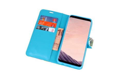 BAOHU Bookstyle Hoesje - Hoesje Geschikt voor Samsung Galaxy S8 Plus 3D Print Toekan