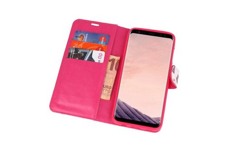 BAOHU Bookstyle Hoesje - Hoesje Geschikt voor Samsung Galaxy S8 Plus 3D Print Vlinder