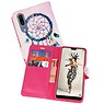 BAOHU Bookstyle Hoesje voor Huawei P20 3D Print Dromenvanger