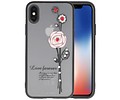 BAOHU Love forever hoesjes cases Geschikt voor iPhone X roze