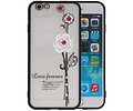 BAOHU Love Forever Hoesjes Geschikt voor iPhone 6 / 6s Wit