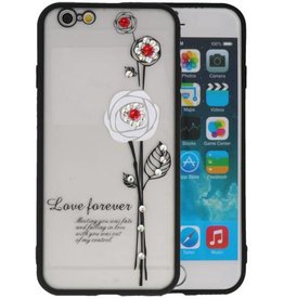 Love Forever Hoesjes voor iPhone 6 / 6s Wit