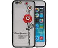BAOHU Love Forever Hoesjes Geschikt voor iPhone 6 / 6s Rood