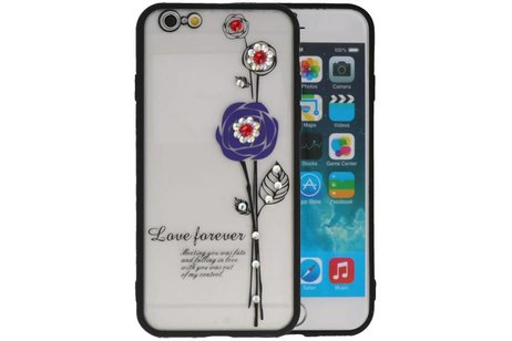 BAOHU Love Forever Hoesjes Geschikt voor iPhone 6 / 6s Paars