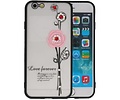 BAOHU Love Forever Hoesjes Geschikt voor iPhone 6 / 6s Roze