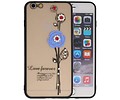 BAOHU Love Forever Hoesjes Geschikt voor iPhone 6 / 6s Plus Blauw