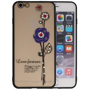 BAOHU Love Forever Hoesjes Geschikt voor iPhone 6 / 6s Plus Paars
