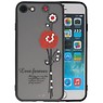 Love Forever Hoesjes voor iPhone 8 Rood