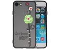 Love Forever Hoesjes voor iPhone 8 Groen