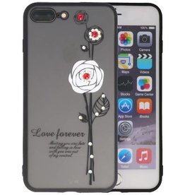 BAOHU Love Forever Hoesjes voor iPhone 7 / 8 Plus Wit
