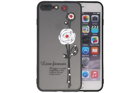Love Forever Hoesjes voor iPhone 7 / 8 Plus Wit