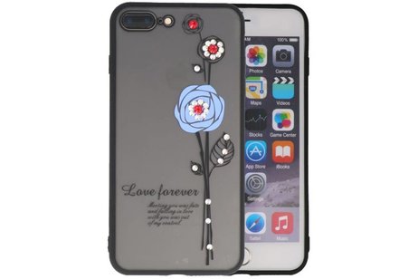 Love Forever Hoesjes voor iPhone 7 / 8 Plus Blauw