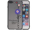 BAOHU Love Forever Hoesjes Geschikt voor iPhone 7 / 8 Plus Paars