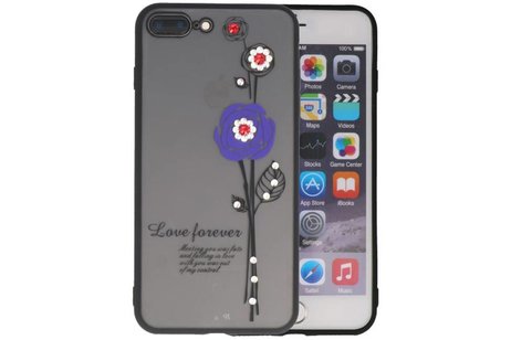 Love Forever Hoesjes voor iPhone 7 / 8 Plus Paars