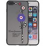 BAOHU Love Forever Hoesjes voor iPhone 7 / 8 Plus Paars