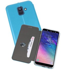 Slim Folio Case Samsung Galaxy A6 2018 Blauw