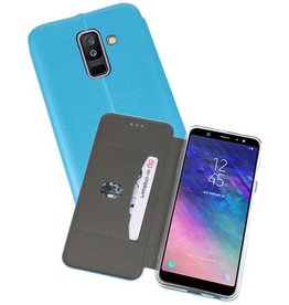 Slim Folio Case Samsung Galaxy A6 Plus 2018 Blauw