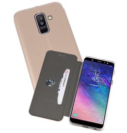 Slim Folio Case Samsung Galaxy A6 Plus 2018 Goud