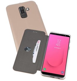 Slim Folio Case Samsung Galaxy J8 2018 Goud
