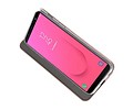 Slim Folio Case - Book Case Telefoonhoesje - Folio Flip Hoesje - Geschikt voor Samsung Galaxy J8 2018 - Roze