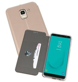 Slim Folio Case Samsung Galaxy J6 Goud