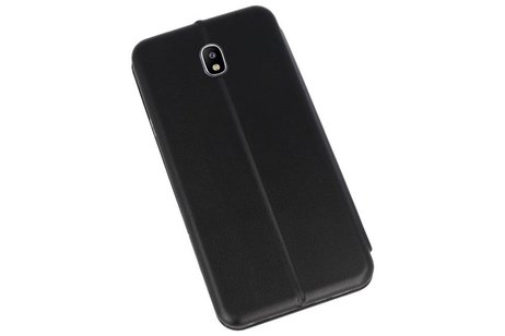 Slim Folio Case - Book Case Telefoonhoesje - Folio Flip Hoesje - Geschikt voor Samsung Galaxy J7 2018 - Zwart