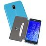 Slim Folio Case Samsung Galaxy J7 2018 Blauw