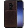 Staand Back Cover 2 Pasjes voor Samsung Galaxy S9 Plus Mocca