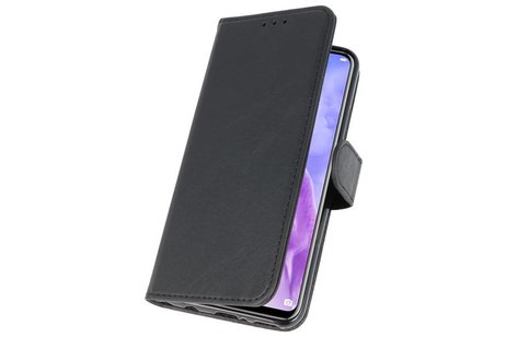 Huawei Nova 3 Hoesje Kaarthouder Book Case Telefoonhoesje Zwart