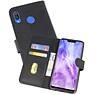 BAOHU Huawei Nova 3 Hoesje Kaarthouder Book Case Telefoonhoesje Zwart