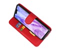 BAOHU Hoesje Geschikt voor de Huawei Nova 3 - Kaarthouder Book Case Telefoonhoesje - Rood
