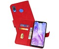 BAOHU Hoesje Geschikt voor de Huawei Nova 3 - Kaarthouder Book Case Telefoonhoesje - Rood