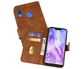 BAOHU Hoesje Geschikt voor de Huawei Nova 3 - Kaarthouder Book Case Telefoonhoesje - Bruin