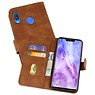 BAOHU Huawei Nova 3 Hoesje Kaarthouder Book Case Telefoonhoesje Bruin