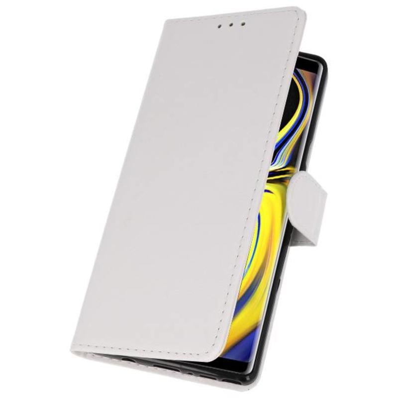 pijp Overgave Welvarend Samsung Galaxy Note 9 Hoesje Wallet Case Wit - MobieleTelefoonhoesje.nl