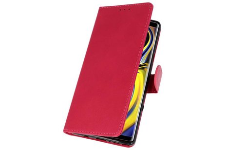 Hoesje Geschikt voor de Samsung Galaxy Note 9 - Kaarthouder Book Case Telefoonhoesje - Roze