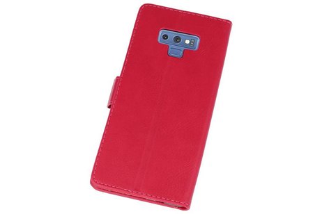 Hoesje Geschikt voor de Samsung Galaxy Note 9 - Kaarthouder Book Case Telefoonhoesje - Roze