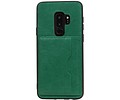 Staand Back Cover 1 Pasjes voor Galaxy S9 Plus Groen