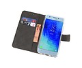 BAOHU Booktype Telefoonhoesjes - Bookcase Hoesje - Wallet Case -  Geschikt voor Samsung Galaxy J3 2018 - Wit