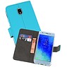 Wallet Cases Hoesje Samsung Galaxy J3 2018 Blauw