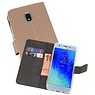 Wallet Cases Hoesje Samsung Galaxy J3 2018 Goud