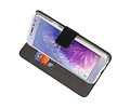 BAOHU Booktype Telefoonhoesjes - Bookcase Hoesje - Wallet Case -  Geschikt voor Samsung Galaxy J4 2018 - Zwart