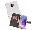 BAOHU Booktype Telefoonhoesjes - Bookcase Hoesje - Wallet Case -  Geschikt voor Samsung Galaxy J4 2018 - Wit